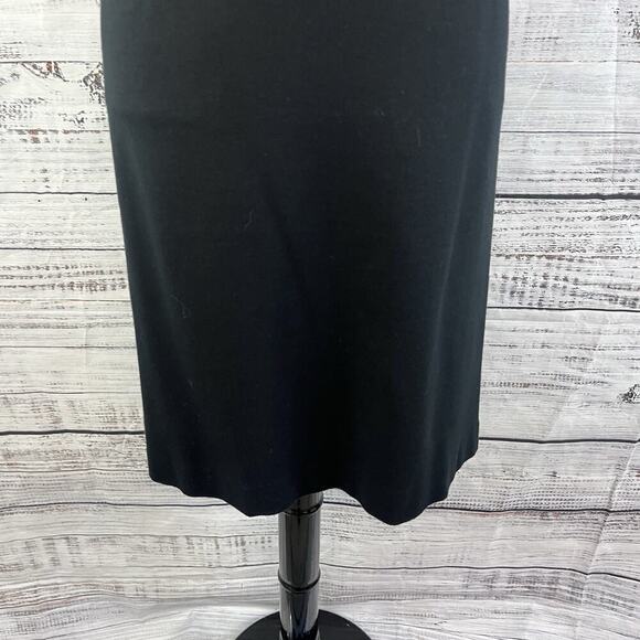 Trina Turk Los Angeles Skirt size 12 Classic Black Pencil Knee Stretch Career - Picture 5 of 8